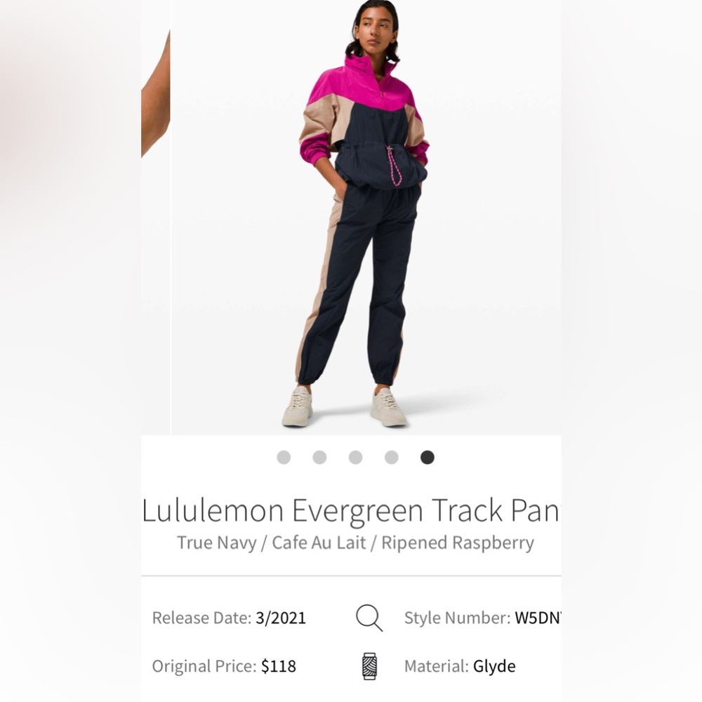 Lululemon Evergreen Track Pant Women size 8